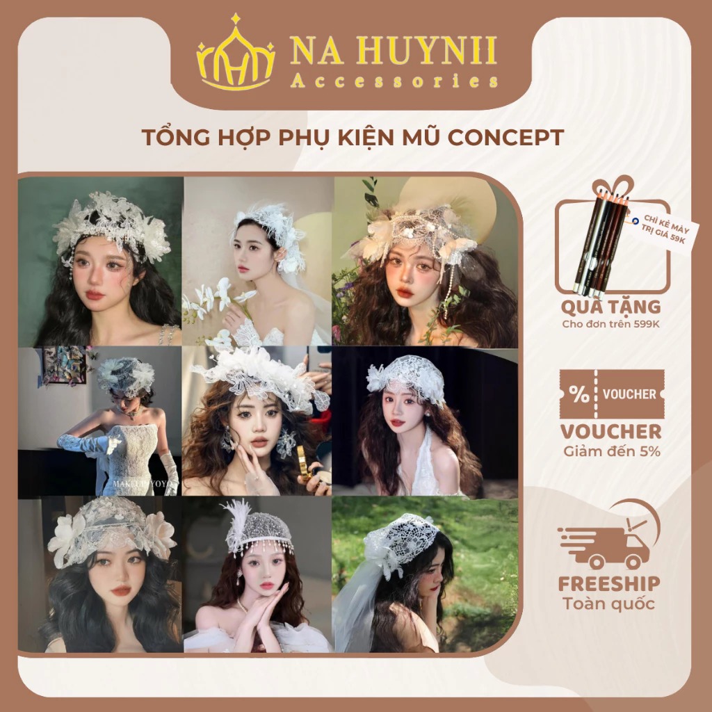 Cần phụ kiện cưới Đà Nẵng hãy đến với Na Huỳnh Accessories