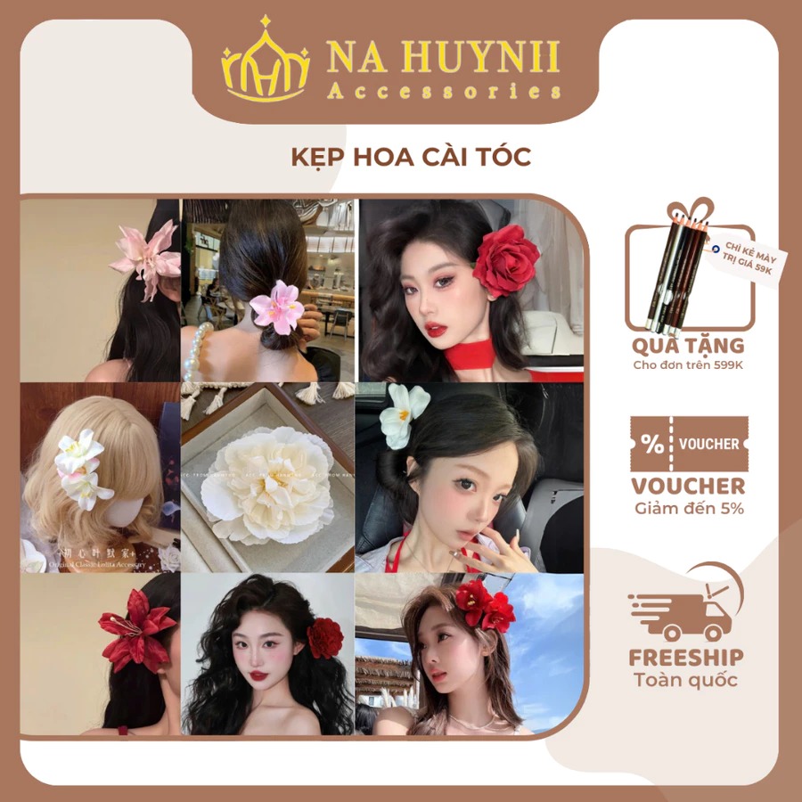 Na Huỳnh Accessories có đa dạng các phụ kiện cưới Đà Nẵng
