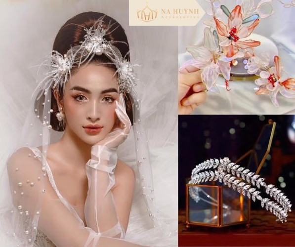 Phụ kiện cô dâu Đà Nẵng Na Huỳnh Accessories uy tín, chất lượng