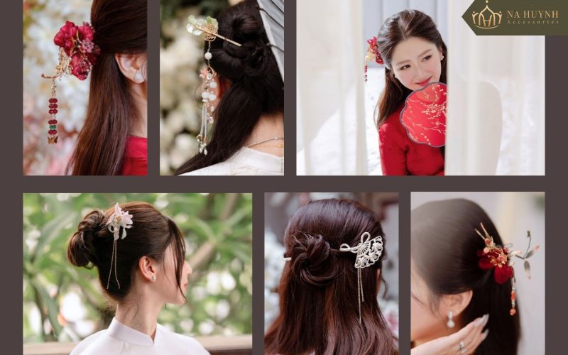Phụ kiện tóc cô dâu là những item quan trọng không thể thiếu
