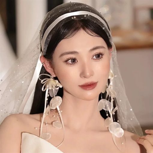 Bông Tai Nơ Vỏ Sò - Hình ảnh 5