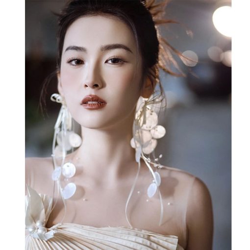 Bông Tai Nơ Vỏ Sò - Hình ảnh 3