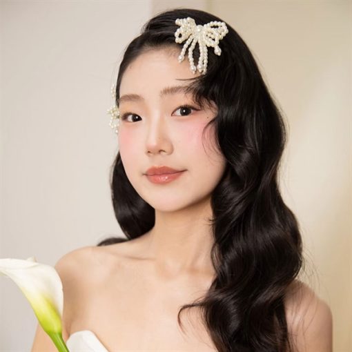 Set Kẹp Nơ Hạt Trai