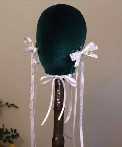 Set Choker NơTrắng Kèm Bông Tai