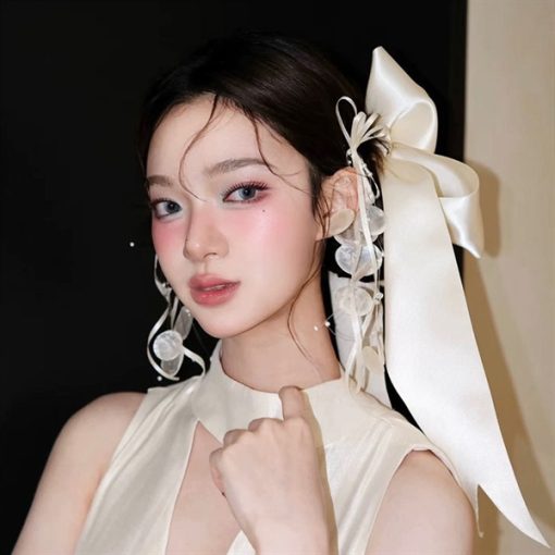 Bông Tai Nơ Vỏ Sò - Hình ảnh 4
