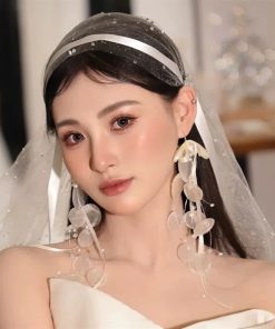 Bông Tai Nơ Vỏ Sò