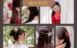 Phụ kiện tóc cô dâu Đà Nẵng đẹp tại Na Huỳnh Accessories