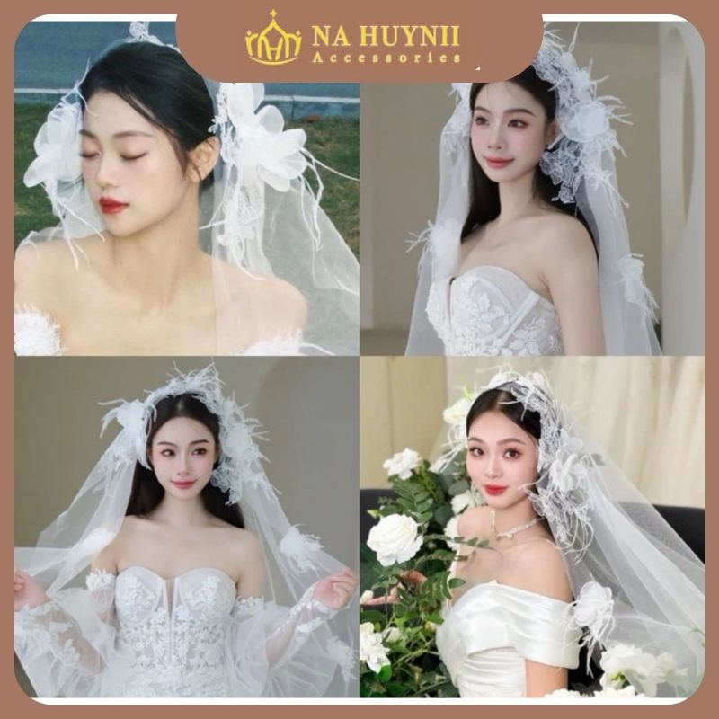 Na Huỳnh Accessories cung cấp phụ kiện cài tóc cô dâu giá rẻ, mẫu mã đẹp