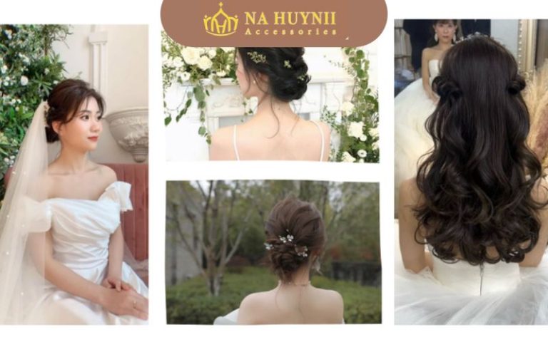 Xu Hướng Phụ Kiện Cài Tóc Cô Dâu HOT Được Các Nàng Săn Đón