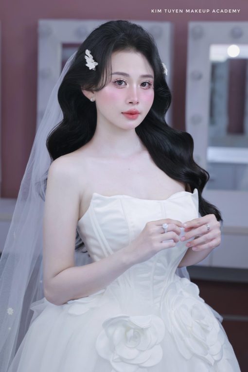 1 Cặp kẹp Hoa Nhí Màu Trắng - - Hình ảnh 8