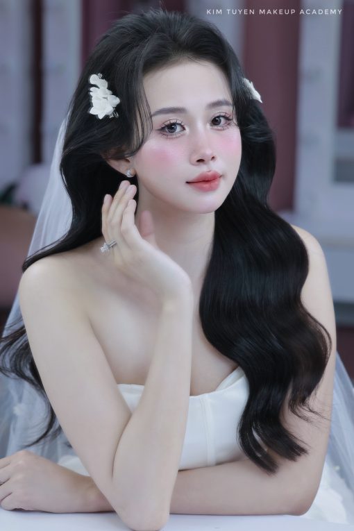 1 Cặp kẹp Hoa Nhí Màu Trắng - - Hình ảnh 9