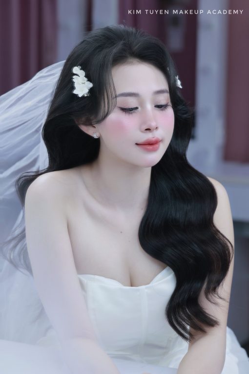 1 Cặp kẹp Hoa Nhí Màu Trắng - - Hình ảnh 10