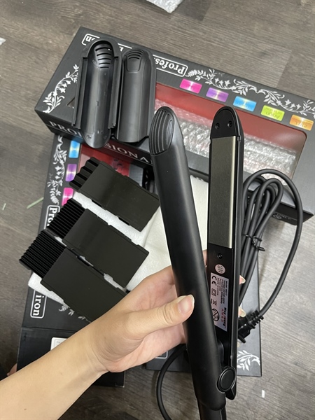 MÁY DẬP MÁY DUỖI TÓC 4 IN 1, MÁY THAY LƯỠI MAY YOUNG - - Hình ảnh 4