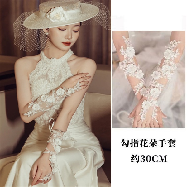 Găng Tay Hoa Ren 30cm -