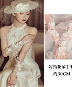 Găng Tay Hoa Ren 30cm -