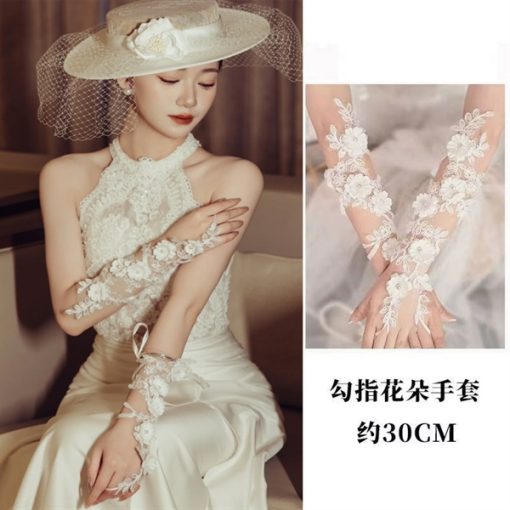 Găng Tay Hoa Ren 30cm -