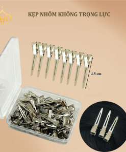 Kẹp Sắt Mỏ Vịt - Size Mini 4,5cm 1 hộp 70 cái