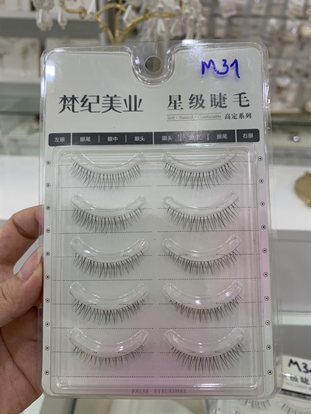 LÔNG MI TRUNG CÔ FANJI - M31