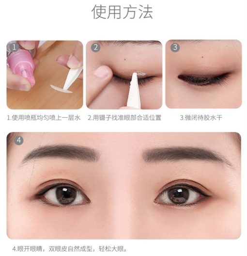 Set kích mí lưới bằng nước + bình xịt - - Hình ảnh 3