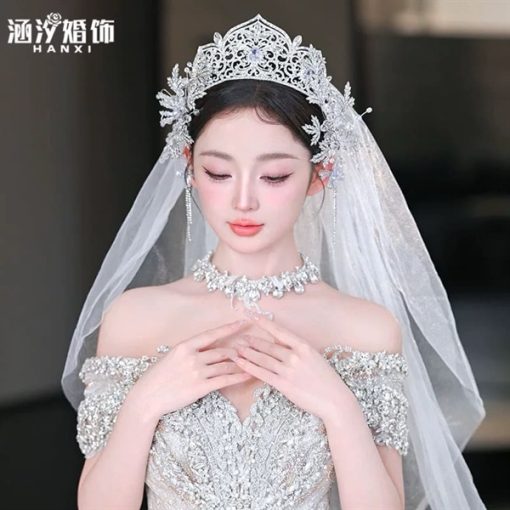 Bông Tai Đá To Cao Cấp, Bông Tai Concept - Hồ Điệp Phale Tua Rua - Hình ảnh 2