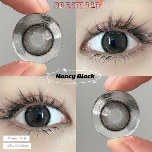 Contact Lens Dreamoon Chính Hãng, Lens Douyin Đủ Màu - nacy black