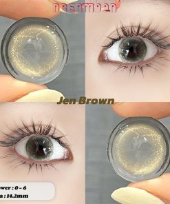 Contact Lens Dreamoon Chính Hãng, Lens Douyin Màu Brown - jen