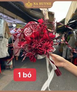 Hoa Cầm Tay Cô Dâu Phụ KIện Chụp Hình Phụ Kiện Cưới - 23