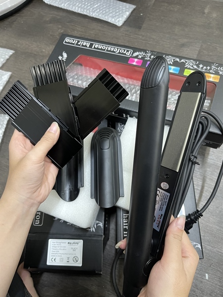 MÁY DẬP MÁY DUỖI TÓC 4 IN 1, MÁY THAY LƯỠI MAY YOUNG - - Hình ảnh 3