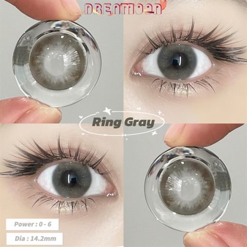 Contact Lens Dreamoon Chính Hãng, Lens Douyin Màu Gray - Ring