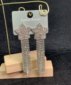 Bông Tai Đá, Bông Tai Cô Dâu, Bông Tai Concept, Phụ Kiện Cưới Cô Dâu - 16