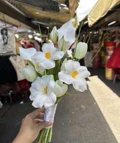 Hoa Cầm Tay Cô Dâu Phụ KIện Chụp Hình Phụ Kiện Cưới - 2