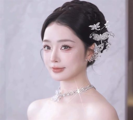 Cài Móc Vành Tai - Chuồn Chuồn Mix Hồ Điệp - Hình ảnh 3