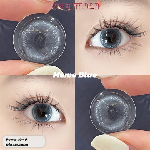 Contact Lens Dreamoon Chính Hãng, Lens Douyin Đủ Màu - meme blue
