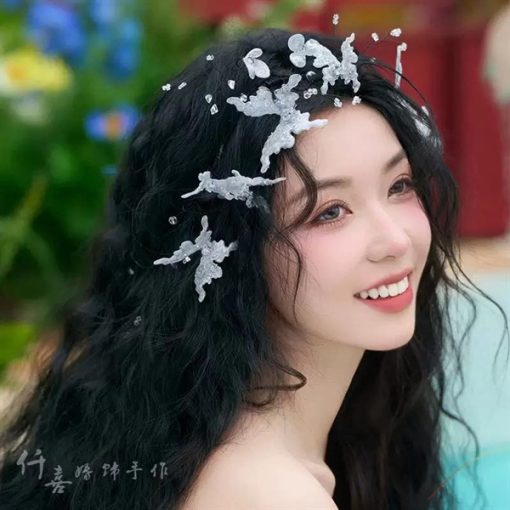Băng Đô Hồ Điệp Phale - Thép Đen - Hình ảnh 4