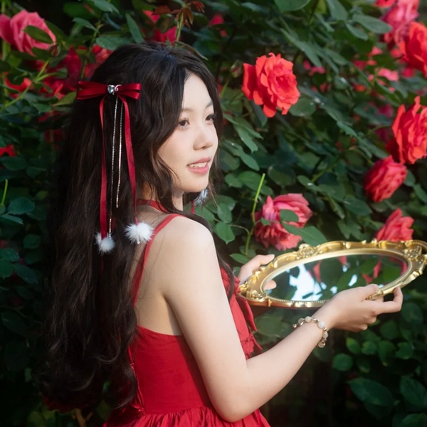 Set Nơ Đỏ Tua Rua Đá - - Hình ảnh 4