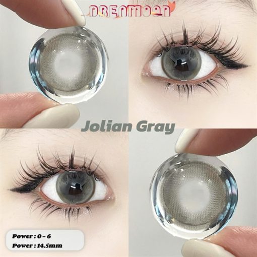 Contact Lens Dreamoon Chính Hãng, Lens Douyin Màu Gray - Jolian