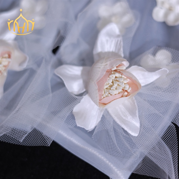 GĂNG TAY HOA ĐÍNH HẠT TRAI PHỤ KIỆN CƯỚI PHỤ KIỆN CÔ DÂU - - Hình ảnh 3