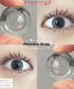 Contact Lens Dreamoon Chính Hãng, Lens Douyin Màu Gray - Passion