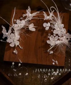 Set Ốp Đá Phale - Hoa Mix Hồ Điệp Tua Rua