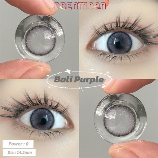 Contact Lens Dreamoon Chính Hãng, Lens Douyin Đủ Màu - Purple Bali