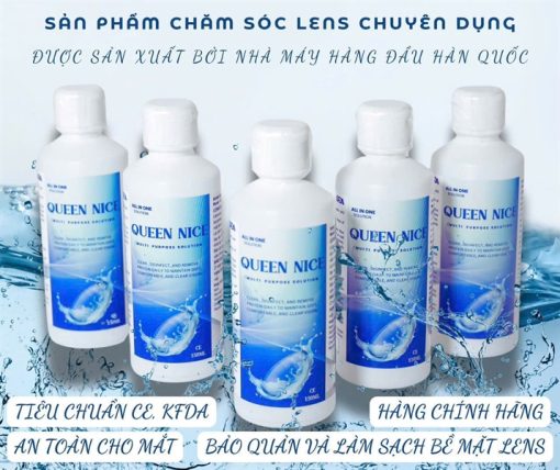 NƯỚC NGÂM LENS HÀN QUỐC QUEEN NICE -