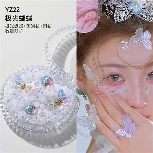 Hộp Charm Đính Mặt và Tóc - YZ 22