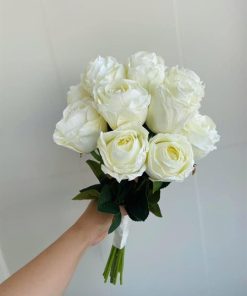 Hoa Cầm Tay Cô Dâu Phụ KIện Chụp Hình Phụ Kiện Cưới - 6