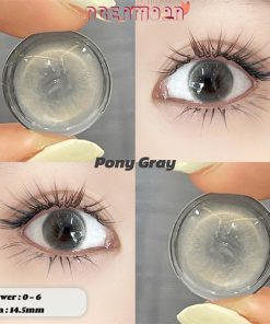 Contact Lens Dreamoon Chính Hãng, Lens Douyin Màu Gray - pony gray