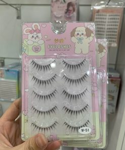 Lông Mi Meng Lu Hộp 5 Cặp - W51