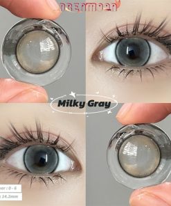 Contact Lens Dreamoon Chính Hãng, Lens Douyin Màu Gray - milky gray