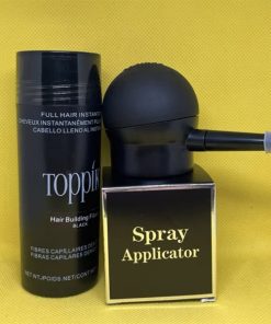 Bột Xịt Chống Hói Tóc TOPPIK Kèm Vòi Xịt - Black