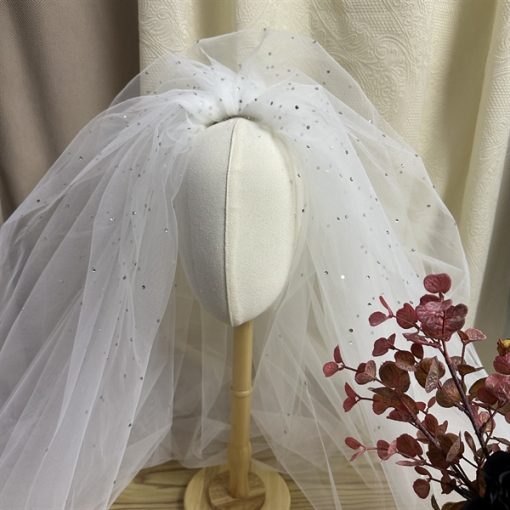 Voan 2 Tầng Đính Đá Rơi 60cm x80cm -
