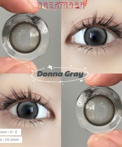 Contact Lens Dreamoon Chính Hãng, Lens Douyin Màu Gray - Donna
