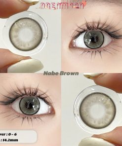 Contact Lens Dreamoon Chính Hãng, Lens Douyin Màu Brown - nabe brown